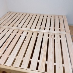 《 ディノス 》日本製 すのこベッド 2台あります