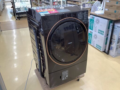 TOSHIBA ドラム式洗濯乾燥機 12.0kg 2021年製　タッチパネル！