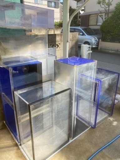 アクリル水槽　大型水槽　550×350×h500