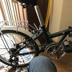 折りたたみ自転車、外での使用回数少ないです。