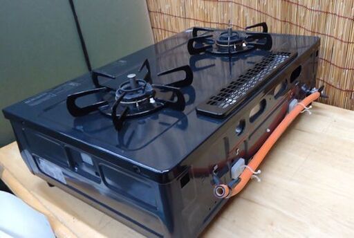 パロマ ガスコンロ プロパンガス専用 LPガス 2016年製 左強火 2024年製☆