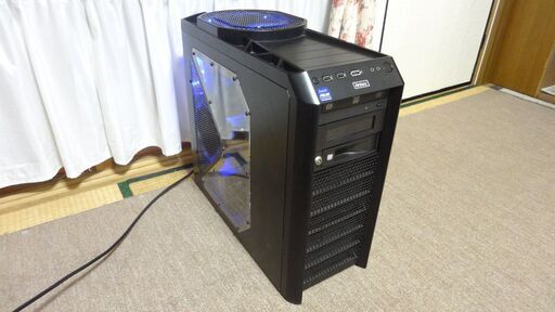 自作PC アンテック巨大ファン搭載 i7 2700k/ GTX-760/ SSD256G/ HDD1TB×2/ 16G/ DVDドライブ / Win10 Home　マーク弐（不具合改善）
