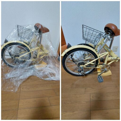 中古美品 折りたたみ自転車 20インチ 新商品 〓中古超美品折り畳み自転車