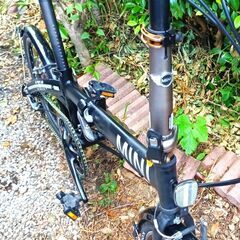 ★コンパクトでカッコいい(^^♪ ‼ 配達可‼★折りたたみ自転車 MINI  6段変速ギア付き 20インチ