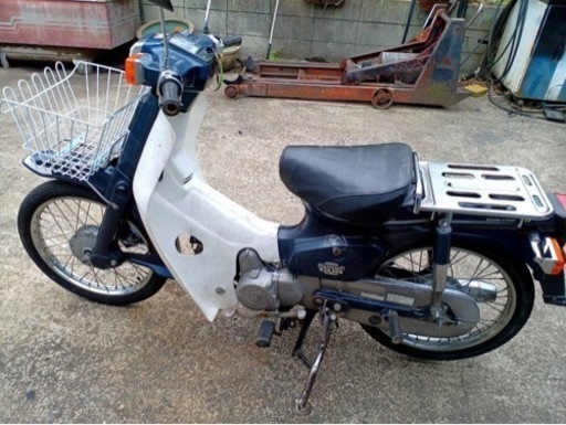 ホンダ スーパーカブ70 カスタム ブルー 低走行 HONDA | stainu ...