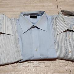 ワイシャツ3枚セット 長袖2枚+半袖1枚 メンズ リクルート ビ...