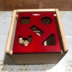 木製の知育玩具★ポストボックス