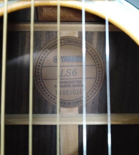 YAMAHA ヤマハ アコースティックギター LS6 専用ギグバック付 YAMAHA