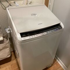 【受渡予定者決定】HITACHI ビートウォッシュ乾燥機付洗濯機...