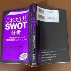 書籍「これだけ！SWOT分析」差し上げます。 − 京都府