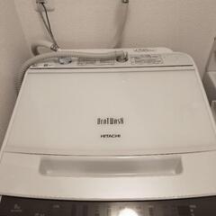 洗濯機 8kg 2018年製 HITACHI  BEAT WASH