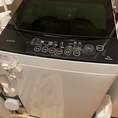 マクスゼン　洗濯機　６キロ