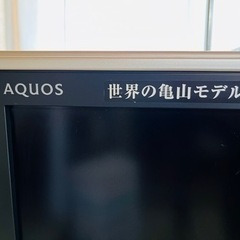 SHARP AQUOS 52型テレビ - 知多郡