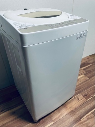 ★名古屋市近郊送料無料！格安　東芝 TAW-5G3(W) 全自動洗濯機 5kg 2016年