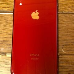 iPhoneXR　RED 128GB バッテリー100%