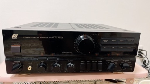 SANSUI AU-α777DG サンスイ プリメインアンプ オーディオ機器 通電確認