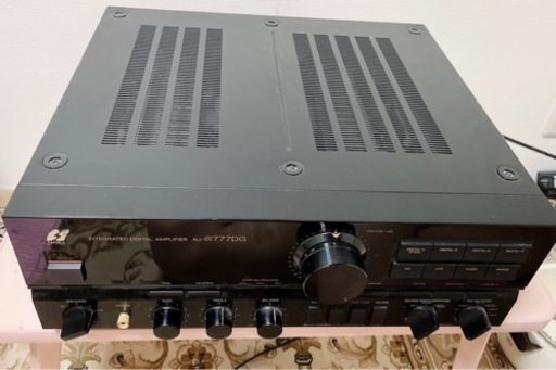 SANSUI AU-α777DG サンスイ プリメインアンプ オーディオ機器 通電確認