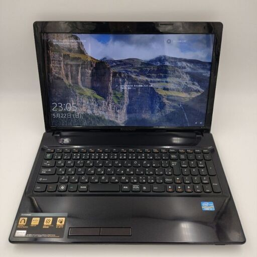 Lenovo 第3世代Core i7搭載 メモリ4G HDD500G CD/DVD読み書き 大画面15.6インチ テンキー HDMI webカメラ Wifi対応 #15078B9