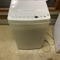 ※美品　2021年製　4.5kg 洗濯機
