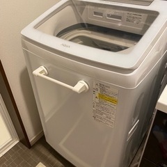 AQUA 洗濯機 乾燥機　9キロ　ジャンク品