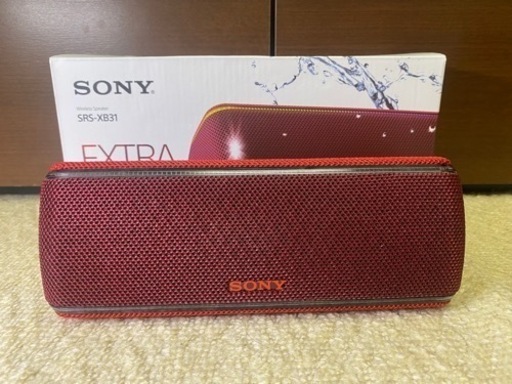 早急！SONY SRS-XB31