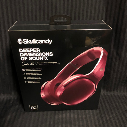 【新品未開封】SKULLCANDY CRUSHER ANC MOAB RED