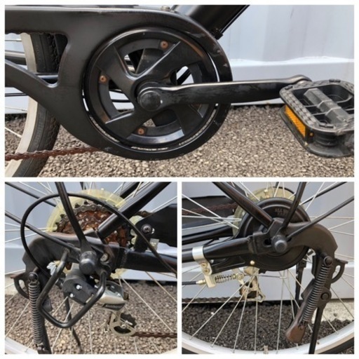 No.268 【ノーマルLEDライト, 6段変速】☆激安☆ 中古自転車 26インチ