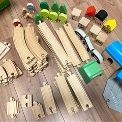 IKEA リラブー 木製レール大量セット