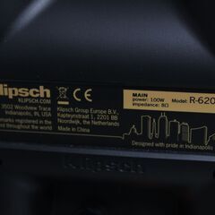 展示品】Klipsch/フロアスタンディングスピーカー/R-620F ⑤