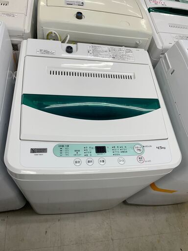 洗濯機　No.2055　2019年製　ヤマダ電機　4.5kg　YWM-T45G1　【リサイクルショップどりーむ荒田】