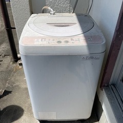 洗濯機　シャープ4.５kg