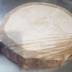 鍋敷き　栗の木 純木製　45年年輪　500円
