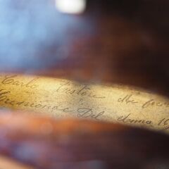 【選定分類：III-⑨オールド・ファクトリーメード・伊太利】Violin Attributed to Carlo Testore1695●国内修復・セッティング・調整未済●試奏可