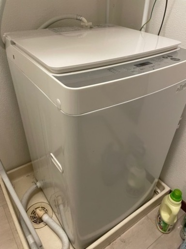 1人暮らし女性使用品　2019年製　洗濯機5.5kg