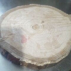 まな板　栗の木 純木製　45年年輪　500円 