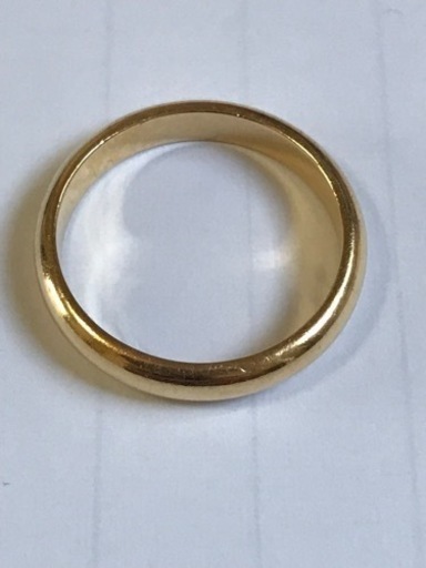 K18 リング 指輪 イエローゴールド