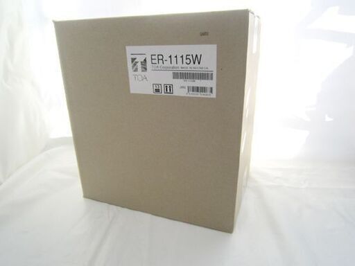 未使用 TOA 防滴 メガホン 15W ホイッスル音付き ER-1115W /ティーオーエー札幌 北20条店