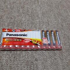 Panasonicアルカリ電池12本