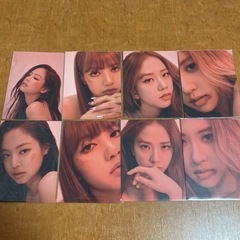 blackpink トレカ　ポストカード　セット