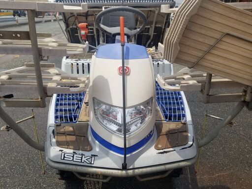 引取限定　イセキ　PZ50　田植機　5条植　さなえ　アワーメーター約320hr【ハンズクラフト下関店】 引取限定 イセキ PZ50 田植機 5条植 さなえ アワーメーター約320hr