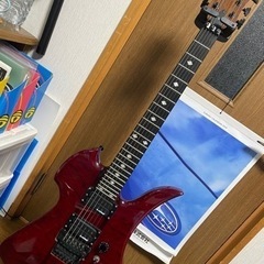 商談中[値下げ] b.c.rich モッキンバード　スルーネック...