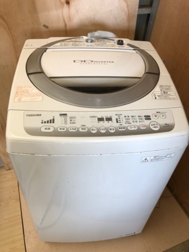 【中古】TOSHIBA8kg洗濯機