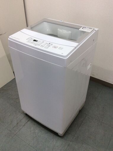 （5/27受渡済）JT4463【NITORI/ニトリ 6.0㎏洗濯機】美品 2019年製 NTR60 家電 洗濯 簡易乾燥付