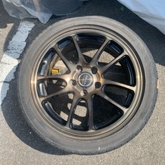 215-45-17 Abachro アルミホイール