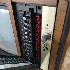 昭和レトロ】45年前のカラーテレビ