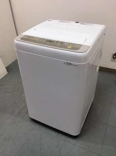 （6/18受渡済）JT4401【Panasonic/パナソニック 5.0㎏洗濯機】美品 2019年製 NA-F50B12 家電 洗濯 簡易乾燥付