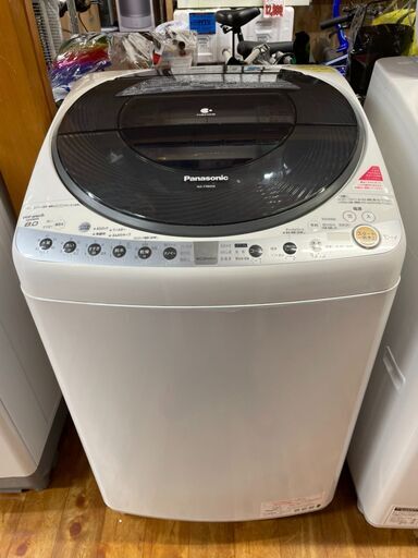 ①乾燥機能付き‼️8.0kg‼️69番 Panasonic電気洗濯乾燥機NA-FR800 ...