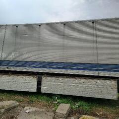 旭川発！☆コンテナ.4tワイド箱車.物置がわりに!☆訳あり格安出品!