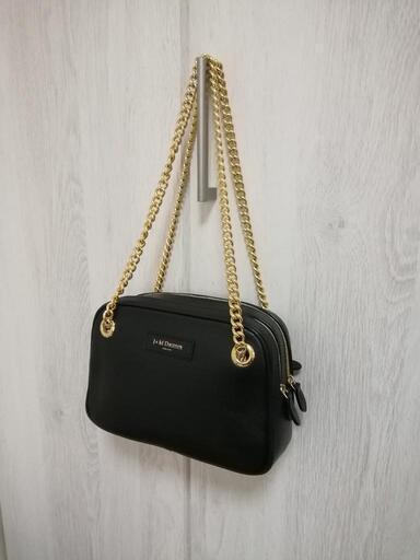 非常に美品17万。Ju0026M Davidson 本革 チェーン ショルダーバッグ