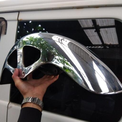 XJ400  ヤマハ純正メッキフェンダー